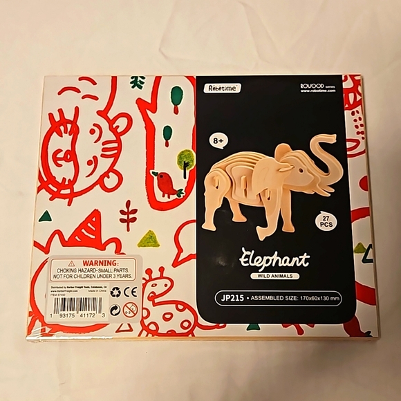 3 NWT Animal Puzzle Model Kits - Picture 5 of 10